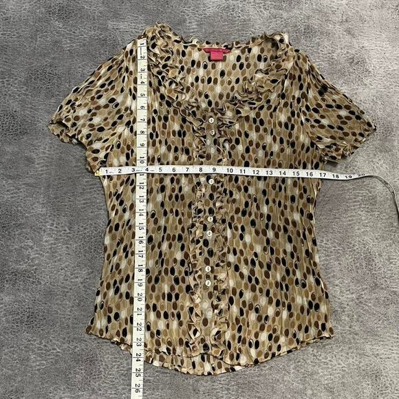 Sunny leigh ruched button up top - Picture 4 of 6